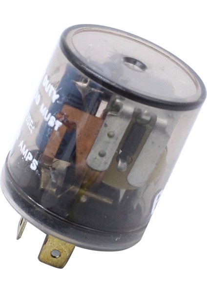 2 Pimli Değişken Araba LED Turn Sinyal Işık Flaşör Yanıp Söndürücü Rölesi EF32 20 Amper 12V 10039390 10041073 (Yurt Dışından)