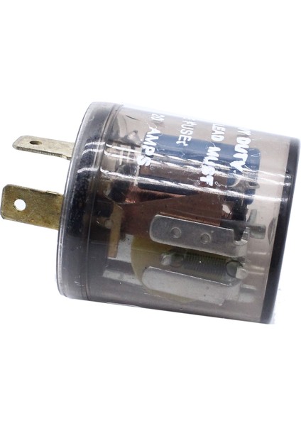 2 Pimli Değişken Araba LED Turn Sinyal Işık Flaşör Yanıp Söndürücü Rölesi EF32 20 Amper 12V 10039390 10041073 (Yurt Dışından) fırsatları