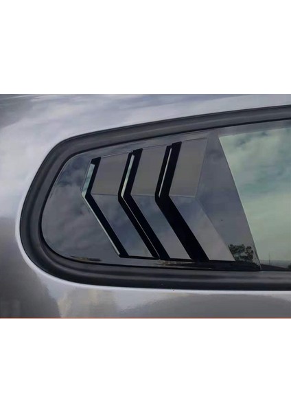 Araba Yan Pencere Kepçe Kapağı Kapak Havalandırma Karbon Yüzey Tarzı Spoiler Scirocco Için Dekoratif 2009-2018 (Yurt Dışından) indirimleri