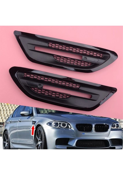 1paır Araç Yan Çift Hava Hava Doğru Tım Bmw F10 Sedan 5 Serisi M5 2011-2017 Izgara Çıkış Çerçevesi, B (Yurt Dışından) modelleri