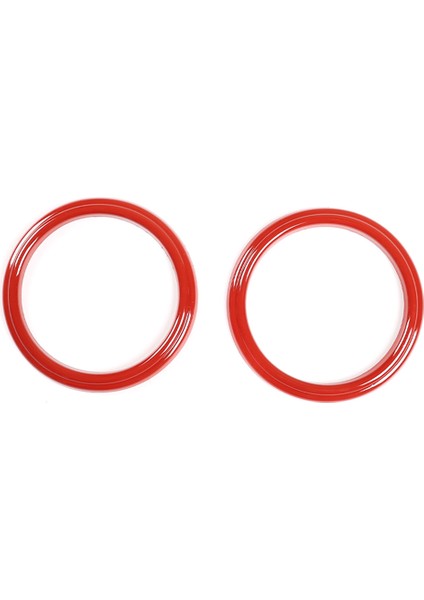 Araba Gösterge Tablosu Her Iki Tarafı Klima Outlet Havalandırma Trim Çerçeve Çıkartmalar Toyota 86 Subaru Brz 2012-2020 (Kırmızı) (Yurt Dışından) fırsatları