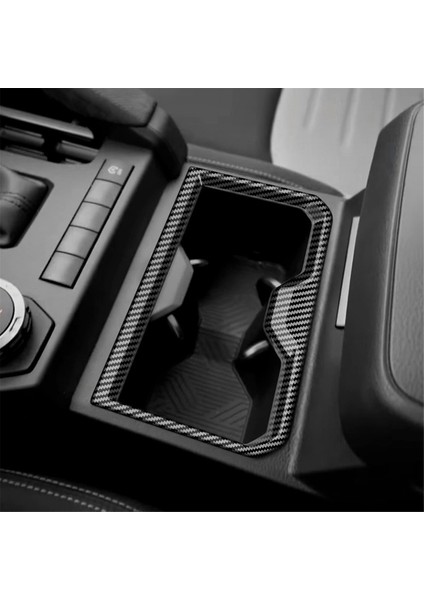Araba Merkezi Konsol Su Kupası Tutucu Dekorasyon Çerçevesi Toyota Tacoma 2024 Araç Aksesuarları Karbon Fiber (Yurt Dışından) fiyatları