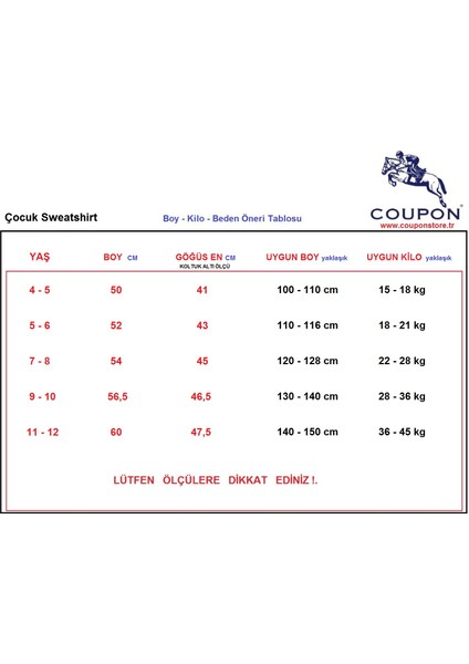 Çocuk Sweatshirt fiyatları