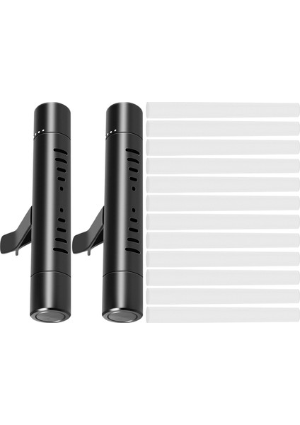 2 Adet Araba Yağı Difüzör Arabası Difüzör Havalandırma Klipsi, 12X Dolum Arabası Hava Spreyi Arabası Parfüm-Araba Havalandırma Yağı Difüzör (Yurt Dışından)