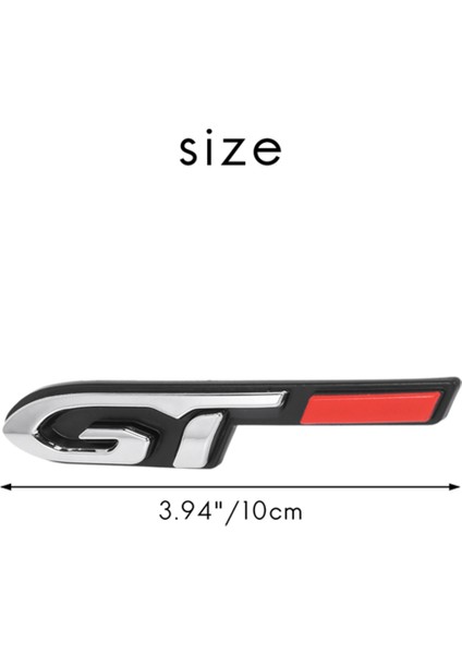 Peugeot Moda Araba Kapı Sticker Için Serin 3D Araba Tarzı Sticker Gt Tasarım (Yurt Dışından) fiyatları