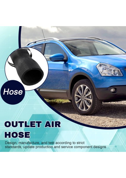 Turbo Şarj Cihazı Soğutucu Alım Hava Hortumu Nissan Qashqai J10 +2 JJ10 K9K 2006-2013 6mt 2WD 14463-JD50D (Yurt Dışından) indirimleri