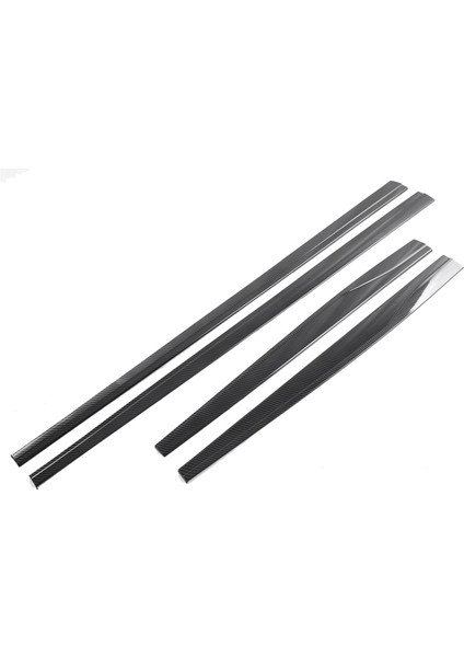 4pcs Dış Dış Kapı Alt Trim Trim Karbon Fiber Renk Byd Seal / Byd Atto 4 (Yurt Dışından)