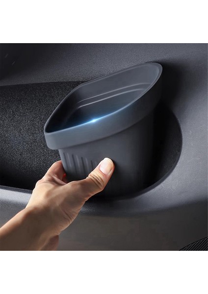 Tesla Için Model Y 2025 Araba Kapısı Çöpü Silikon Kapı Depolama Kutusu Su Geçirmez Çöp Can 2024 Model 3 (Yurt Dışından)