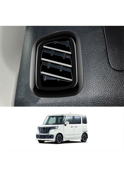 Suzuki Spacia Için 2017-2022 Araba Ön Hava Havalandırma Gösterge Tablosu A/c Çıkış Çerçevesi Kapak Trim Parlak Siyah Rhd (Yurt Dışından) indirimleri