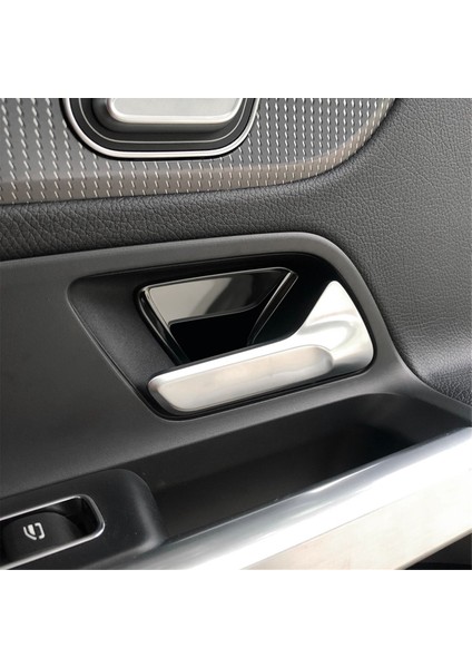 1set/4pcs Iç Kapı Kolu Kase Döşeme Kapağı Çıkartması Mercedes Benz Eqb/eqa/gla/gla/b-Serisi 2020-2024 Araba Stil A (Yurt Dışından) modelleri