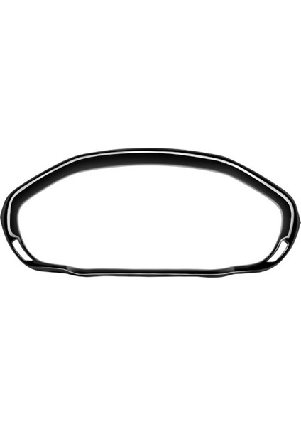 Araba Dash Tahtası Gösterge Paneli Trim Kapak Mazda Cx-60 2022 2023 Rhd Iç Aksesuarlar Için Parlak Siyah (Yurt Dışından)