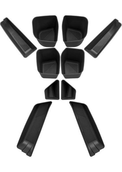 Bmw Için Araba Kapısı Organizatör Tepsisi X3 G45 2025 Kapı Yan Depolama Cepleri Yan Ekle Organizatör Kutusu Iç Aksesuarlar (Yurt Dışından)