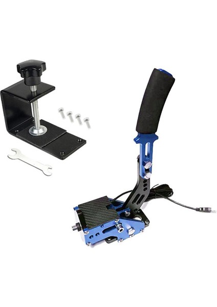Oyun Freni Drift Handbrake Kiti USB Pc Steam Fit Çoğu Yarış Oyunları Ralli Sim Yarış Oyunları El Freni Mavi (Yurt Dışından) indirimleri