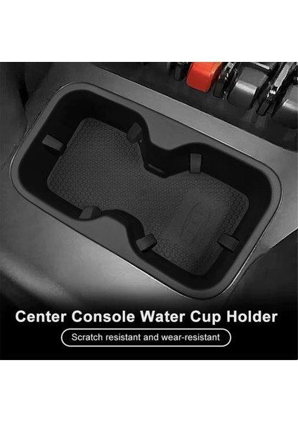Araba Merkezi Kontrol Su Kupası Tutucu Byd Köpekbalığı 2024 Anti Slip ve Su Geçirmez Tepsisi Merkezi Organizatör Sınırlayıcılar (Yurt Dışından) modelleri