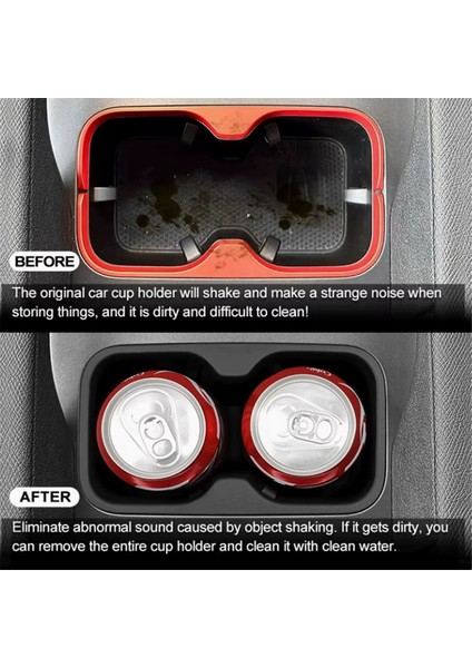 Araba Merkezi Kontrol Su Kupası Tutucu Byd Köpekbalığı 2024 Anti Slip ve Su Geçirmez Tepsisi Merkezi Organizatör Sınırlayıcılar (Yurt Dışından) fırsatları