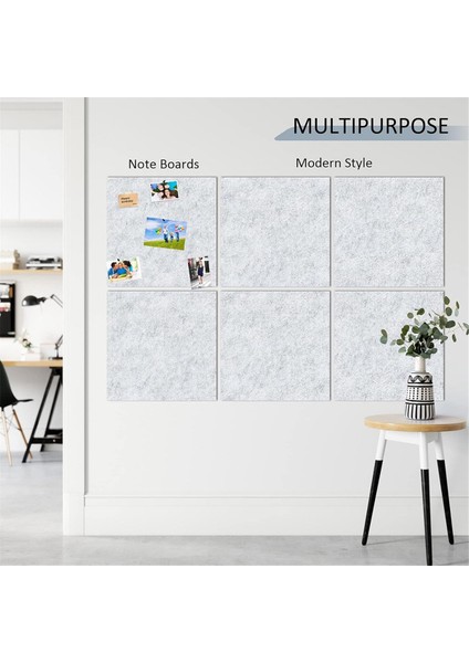 12 Paket Akustik Panel, 12 x 12 x 0.3 Inç Duvar ve Tavan Sesi Emici Paneller, Ev Için, Stüdyo Gümüş Gri Kayıt (Yurt Dışından) fırsatları