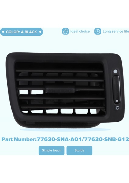 77630-SNA-A01/77630-SNB-G12 Ac Honda Civic 2006-2011 Araç Koşul Outlets Grille A (Yurt Dışından) indirimleri