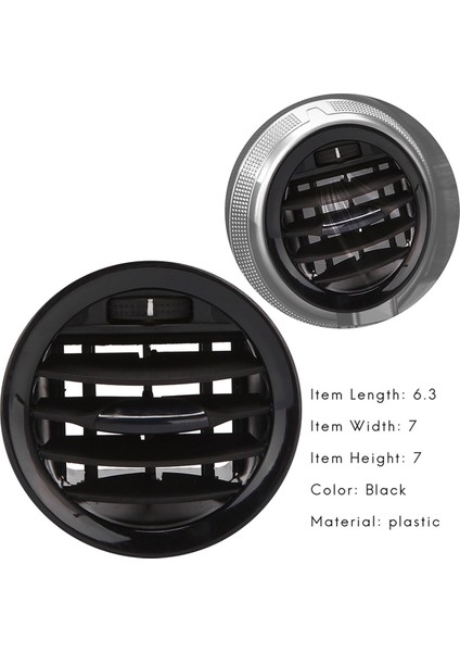 4pcs Araba Iç Isıtıcı Klima Hava Havalandırma Kapağı Çıkış Çıkış Izgarası Vauxhall Opel Adam/corsa D Mk3 Vents Trim (Yurt Dışından) fiyatları