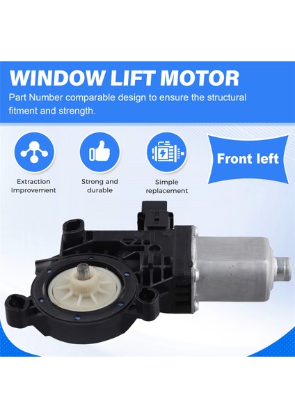 Skoda Fabia Için 2011-2014 Araba Penceresi Asansör Motor Penceresi Cam Kaldırıcı Motor 6R0959801 Sol Sol (Yurt Dışından) fırsatları