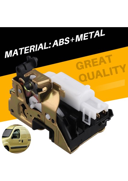 Renault Kangoo Nissan Kubistar Için Sol Yan Sürgülü Kapı Kilidi Kapısı Kilit Aktüatör 8200051735 (Yurt Dışından) indirimleri