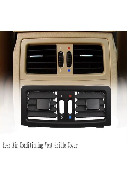 Bmw E60 E61 5 Serisi Siyah Için Arka Klima Havalandırma Grille Kapak (Yurt Dışından) modelleri