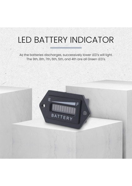 Yamaha Golf Arabası Için Ezgo Club Otomobili Için 48V Volt Pil Göstergesi Ölçer Göstergesi (Yurt Dışından) indirimleri