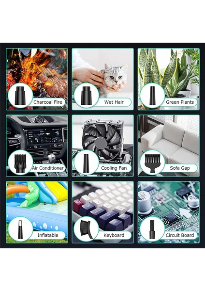 Sıkıştırılmış Hava Sprey Toz Üfleme Elektrikli Toz Üçlü Klavye Temizleme Dizüstü Bilgisayar, Kanepe, Araba, Ofis Ekipmanı Için Hava Spreyi (Yurt Dışından) indirimleri