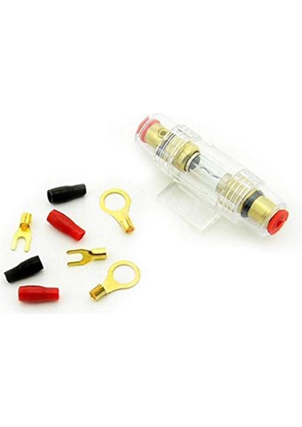 60 Amp Sigorta Tutucu 8ga Güç Kablosu Subwoofer Hoparlör Araba Sesli Kablo Kablo Amplifikatörü Rca Güç Kablosu Sigorta Kiti (Yurt Dışından) modelleri