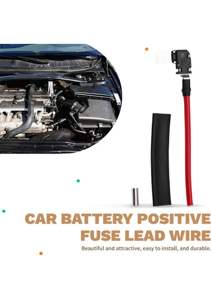 Araç Başlangıç ​​motor Pil Sigorta Kafası Pozitif 31376602 Volvo S60 S80 V60 V70 XC60 XC70 (Yurt Dışından) fırsatları
