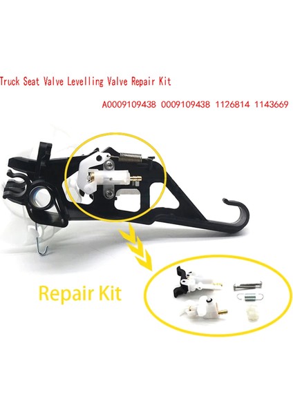 Kamyon Koltuk Valfi Tespit Valf Onarım Kiti Man Kamyon Grammer Actros MSG906 A0009109438 0009109438 1126814 1143669 (Yurt Dışından) fırsatları