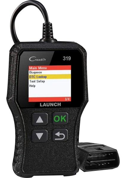 CR319 Creader Araç Kodu Okuyucu Obd2 Tarayıcı Obdıı Eobd Otomotiv Teşhis Araçları Obd2 Otomobil Test Cihazı (Yurt Dışından)