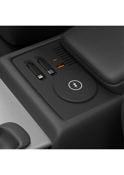 Audi A4L B9 A5 S5 S5 Lhd USB Tip-C Fast Kablosuz Şarj Cihazı Şönt Yerleştirme Istasyonu Araba Iç Mekan (Yurt Dışından) fırsatları