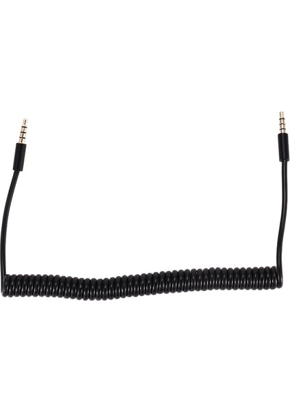 3,5mm Erkek Ila Erkek Kriko 4 Kutup Uzantısı Aux Ses Sarmal Spiral Kablo 1.5m (Yurt Dışından) fiyatları