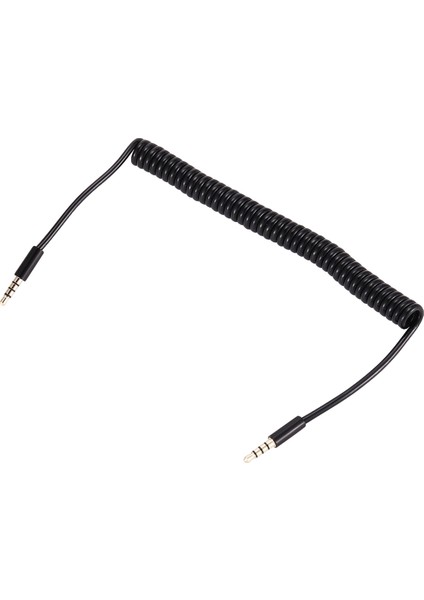 3,5mm Erkek Ila Erkek Kriko 4 Kutup Uzantısı Aux Ses Sarmal Spiral Kablo 1.5m (Yurt Dışından) modelleri