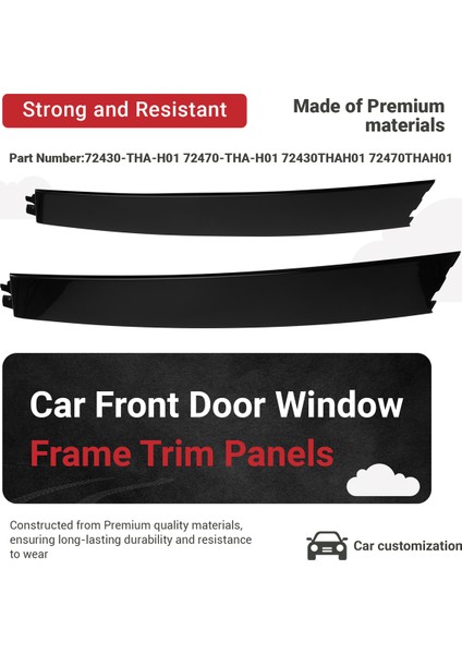 Honda Accord 2017-2023 72430-THA-H01 72470-THA-H01 Ön Cam Bilet Panel (Yurt Dışından) fırsatları