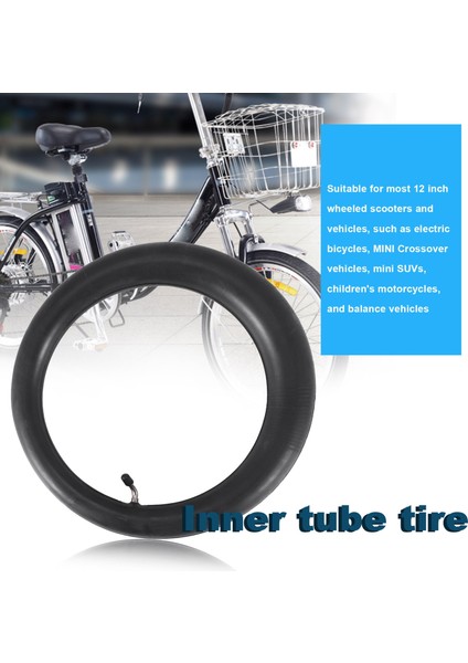 12.5x2.25 (12-1/2inchx2-1/4inch) Jilet Cep Mod Currie, Schwinn, Gt, Izıp, Scooters, Denge Bisikletleri Için Lastik Iç Tüp (Yurt Dışından) fiyatları