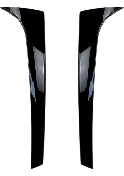 Skoda Karoq Için Kanat Çatı Spoyleri Parlatıcı Siyah Siyah Arka Cam Yan Kanat Çatı Spoiler Ayrıştırıcı Çıkartmalar (Yurt Dışından)