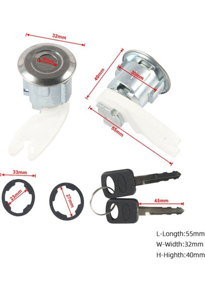 Otomatik Parçalar Kapı Kilidi Silindir/kapı Kilit Silindir Kiti Ford F150 F250 F350 F350 F2UZ1522050A Için Uygun (Yurt Dışından) indirimleri