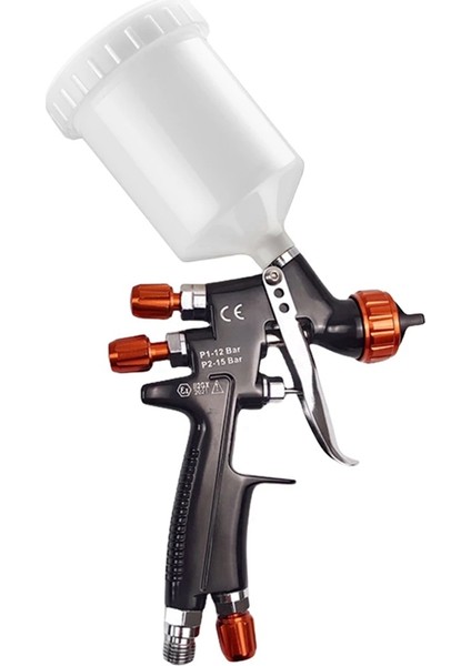 Mini-88 Araba Küçük Alan Onarım Sprey Tabanca Araba Sprey Boya Sprey Tabanca 1.2mm 250ML Üst Pot Ince Yüksek Atomizasyon Sprey Tabanca (Yurt Dışından)