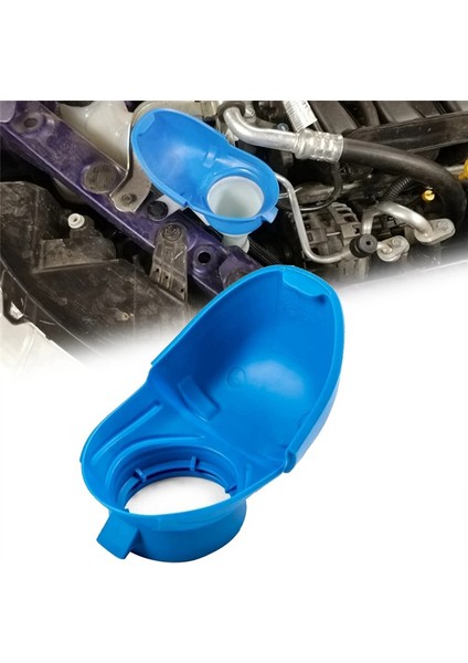 6V0955485 Ön Silecek Yıkayıcı Sıvı Rezervuar Şişe Kapak Kapağı Vw Passat B3 B5 B6 B7 cc Varyant 1988 - 2015 (Yurt Dışından)