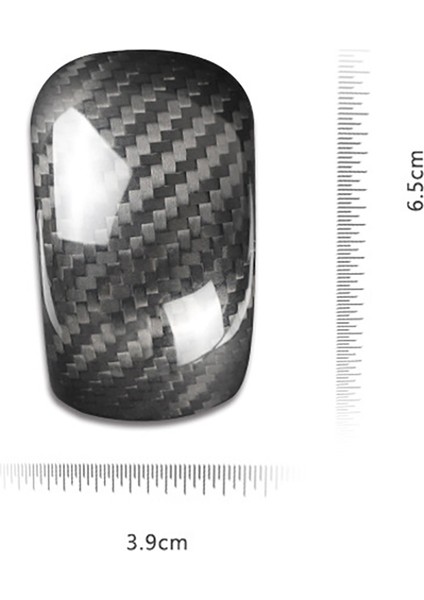 Subaru Forester 2013-2018 Araç Stili Için Araç Karbon Fiber Dişli Vites Değiştirme Kenası Baş Kapak Çıkartma Iç Sekçeler (Yurt Dışından) indirimleri