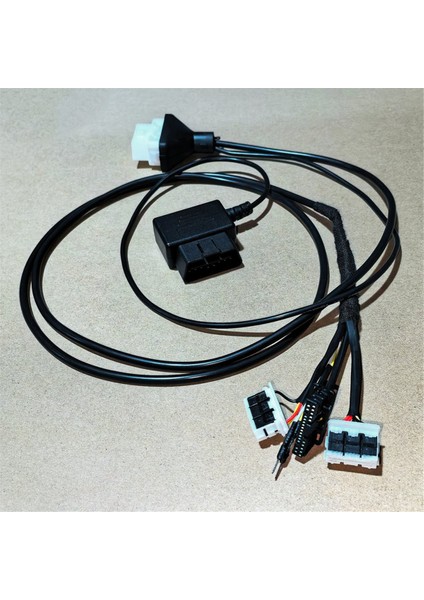 3 Arada 1 Kablo 4A 8A Ba Konnektörü Akıllı Kablosu 16PIN Obd Kablo Toyota Için Obdsar K518 (Yurt Dışından) modelleri