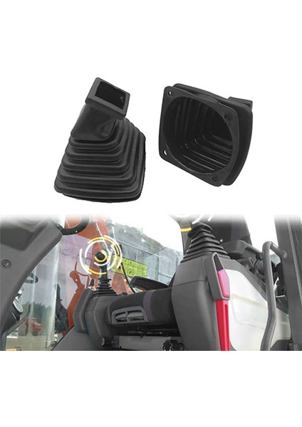 1paır Excavator Joystick Sap Dişli Daewoo Doosan Için Toz Ceket Kapağı DX150 215 225 300 370-9C (Yurt Dışından) fiyatları