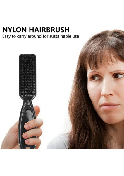 2 Adet Soluk Fırça Tarağı Makas Temizleme Fırçası Berber Dükkanı Cilt Solması Vintage Yağ Kafa Şekli Oyma Temizleme Fırçası (Yurt Dışından) fiyatları