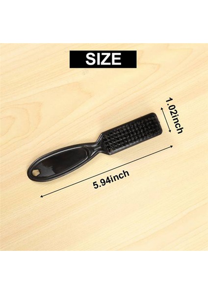 2 Adet Soluk Fırça Tarağı Makas Temizleme Fırçası Berber Dükkanı Cilt Solması Vintage Yağ Kafa Şekli Oyma Temizleme Fırçası (Yurt Dışından) indirimleri