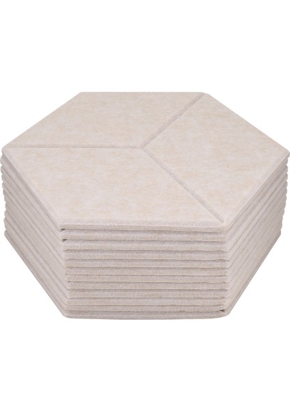 Ses Yalıtımı ve Akustik Için 12 Paket Akustik Köpük, Kendi Yapışkanlı Ses Geçirmez Paneller (Sığ Deve) (Yurt Dışından) indirimleri