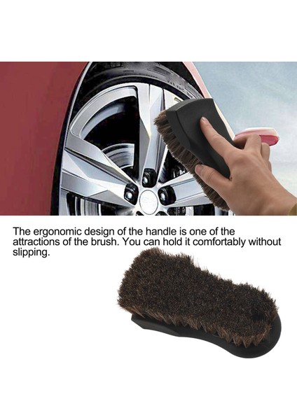 Araba Temizleme Fırçası, Yumuşak At Saç Detaylandırma Fırçası Kaymaz Sökümlü Yıkama Araç Fırçası Jant Şasi, Radyatör Grille (Yurt Dışından) fiyatları