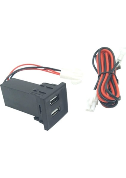 Vw T5 Transporter 2003-2009 Için Asr Dash Boş Anahtar Için Otomobil Çift USB Şarj Cihazı Adaptörü Soket Telefon Şarj Cihazı (Yurt Dışından) modelleri