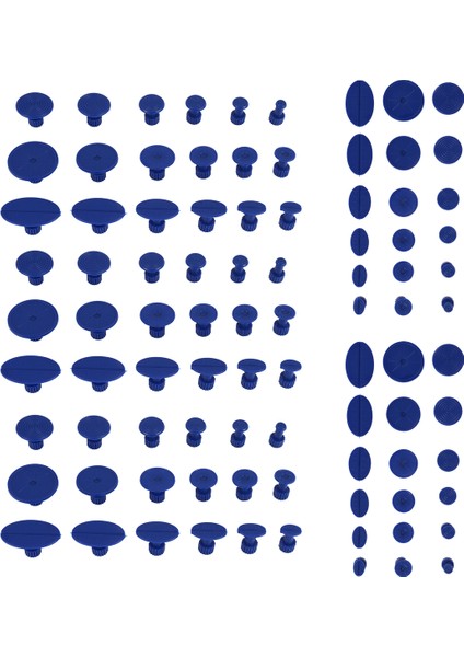 90 Pcs Çekme Sekmeleri Boyasız Dent Onarma Sekmeleri Tutkal Çekme Sekmeleri Kiti Küçük Döküm (Yurt Dışından) fiyatları