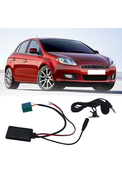 Araba Kablosuz Bluetooth Ses Adaptör Modülü Aux Kablosu Bt5.0 Kit Cavo Fiat Bravo Visteon Radios 2007 (Yurt Dışından) fiyatları